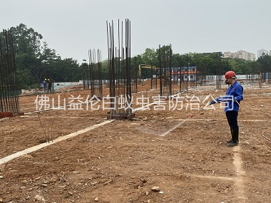 黄岐新建白蚁预防工程